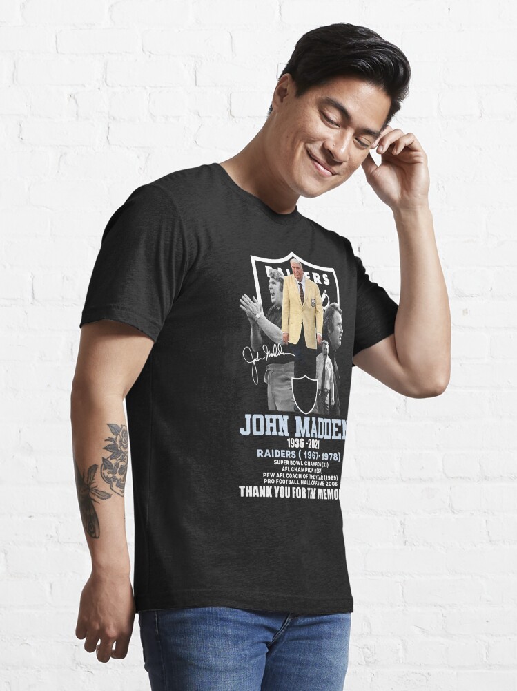 Design john madden las vegas raiders 1936-2021 shirt, hoodie