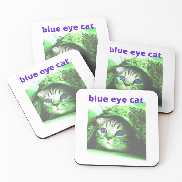 Item preview, LOVE THIS CUTE CAT WITH BLUE EYES. designed and sold by marie1919.