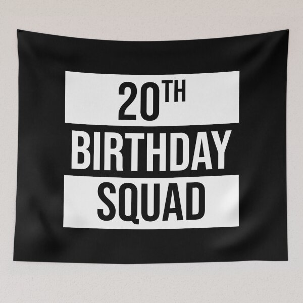 Item preview, 20th Birthday Squad designed and sold by MSA-42.