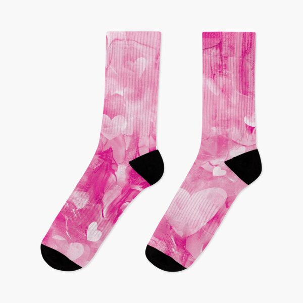 Item preview, Vibrant Rose Pink Abstract Hearts Valentine's Day Pattern designed and sold by infinitygrafix.