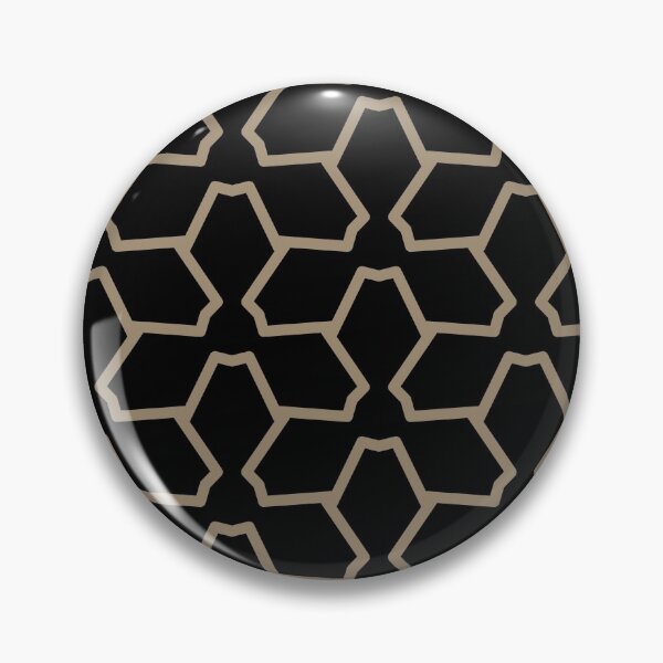 Item preview, Black and Brown Tessellation Line Pattern 12 Pairs DE 2022 Trending Color Tuscan Mosaic DE6208 designed and sold by ColorOfTheYears.