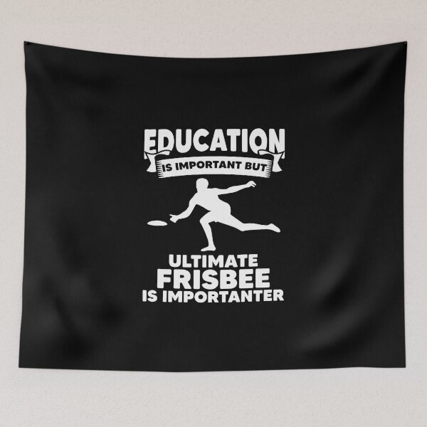 Item preview, Education Is Important For An Ultimate Frisbee Handler designed and sold by Nessshirts.