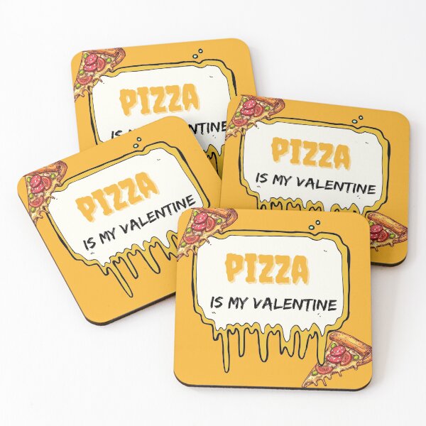 Item preview, Pizza Is My Valentine designed and sold by silveregale.