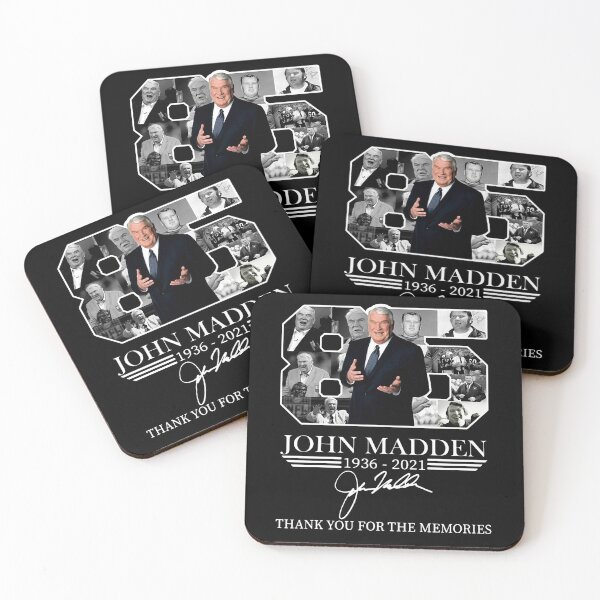 Item preview, John Madden RIP Thank You For The Memories designed and sold by NilseUS.