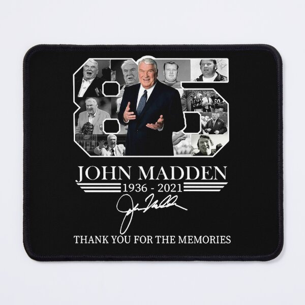 Item preview, John Madden RIP Thank You For The Memories designed and sold by NilseUS.