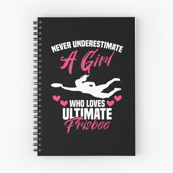 Item preview, Never Underestimate A Girl For An Ultimate Frisbee Handler designed and sold by Nessshirts.