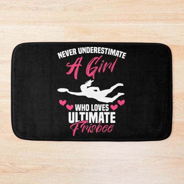 Item preview, Never Underestimate A Girl For An Ultimate Frisbee Handler designed and sold by Nessshirts.
