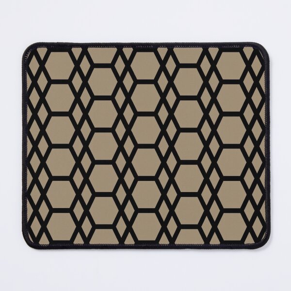 Item preview, Black and Brown Tessellation Line Pattern 13 Pairs DE 2022 Trending Color Tuscan Mosaic DE6208 designed and sold by ColorOfTheYears.