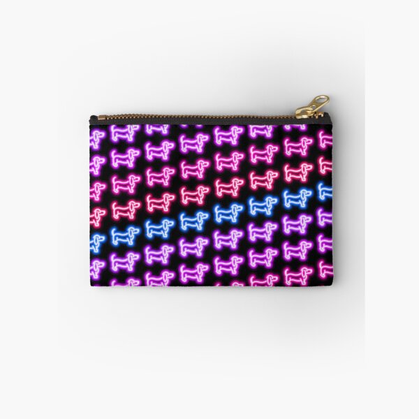 Item preview, Neon dog pattern designed and sold by ToTheCore.