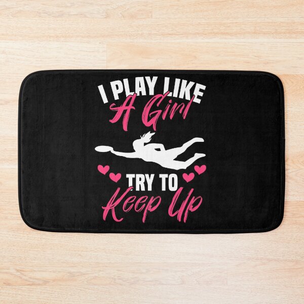 Item preview, I Play Like A Girl Try To Keep Up Ultimate Frisbee Handler designed and sold by Nessshirts.