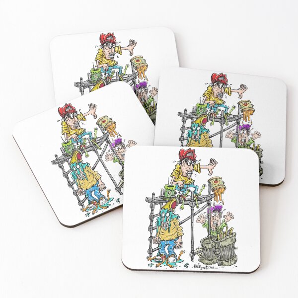 Item preview, Artist Working on a Scaffolding! designed and sold by bobtheartman.