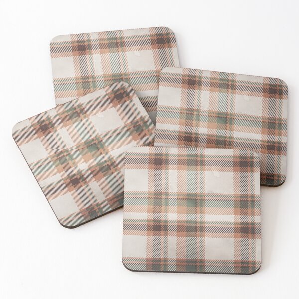 Item preview, Aspen Flannel Gray Orange designed and sold by storyboxdesigns.