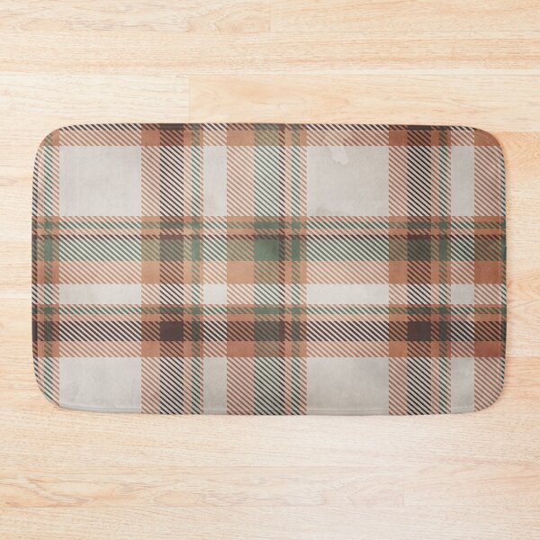 Item preview, Aspen Flannel Gray Orange designed and sold by storyboxdesigns.