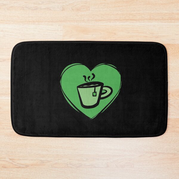 Item preview, Green Heart Green Tea designed and sold by SubtleSplit.