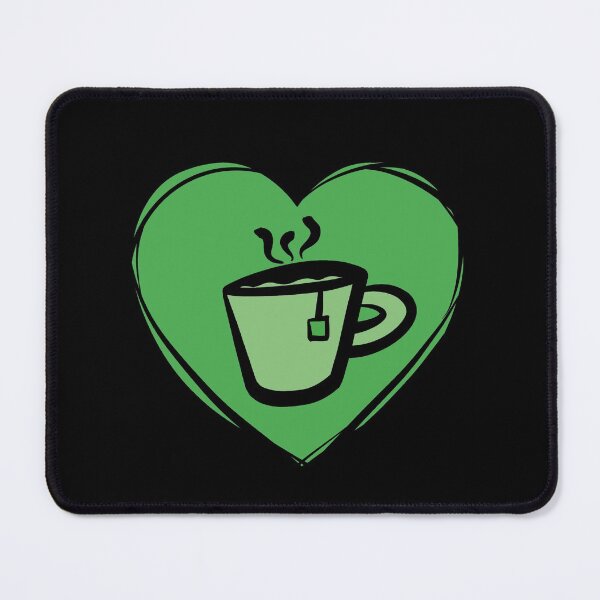 Item preview, Green Heart Green Tea designed and sold by SubtleSplit.