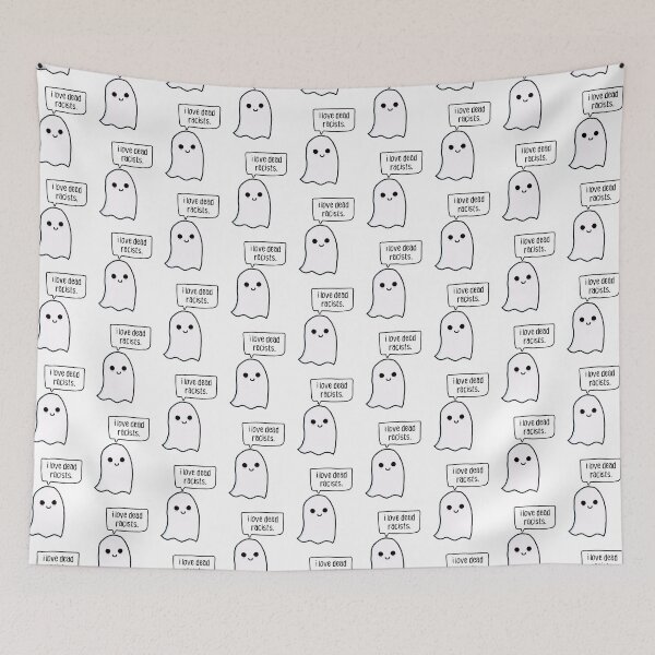 Item preview, i love dead racists. cute ghost. designed and sold by cute anarchist animals.