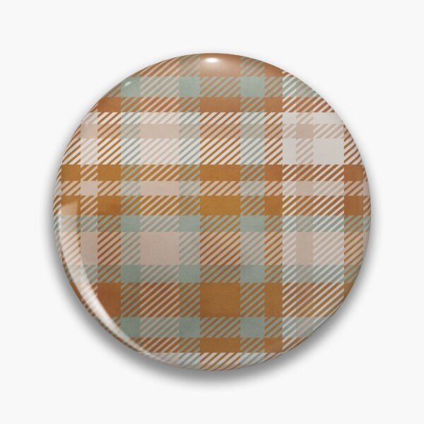 Item preview, Aspen Flannel Orange Teal designed and sold by storyboxdesigns.