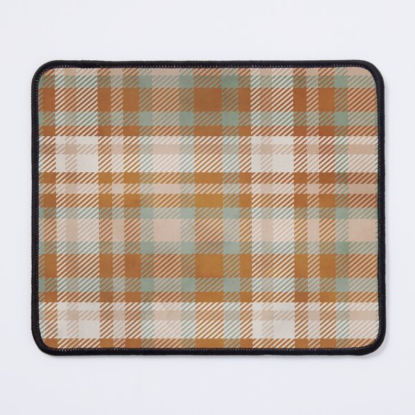 Item preview, Aspen Flannel Orange Teal designed and sold by storyboxdesigns.