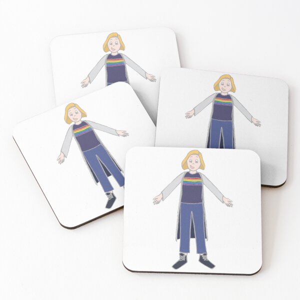 Item preview, 13th Doctor Rainbow Shirt designed and sold by RadiantDuat.