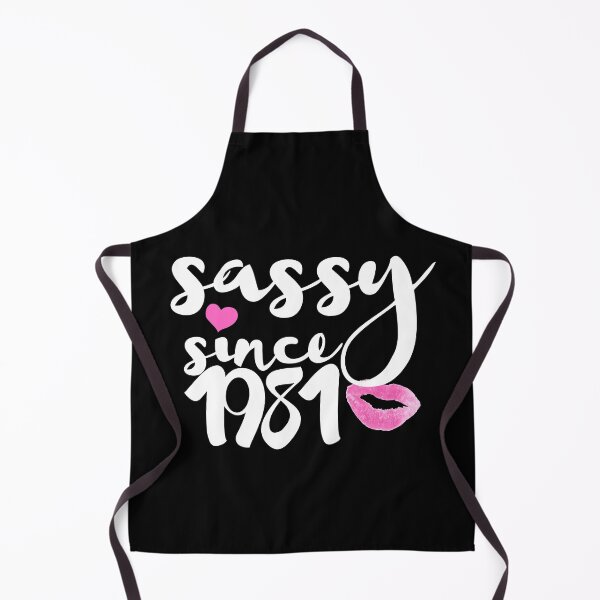 Item preview, Sassy Since 1981, 41th Birthday Gift, 41th Birthday Shirt, Born 1981 designed and sold by Airmilly Store.