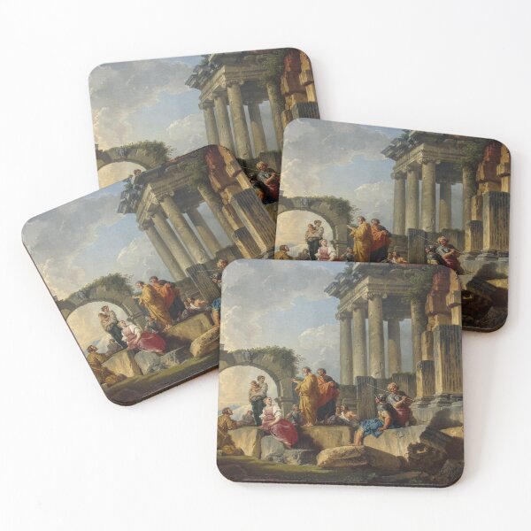 Item preview, Sermon of St Paul amidst the Ruins (1744) - Giovanni Paolo Panini designed and sold by SALON DES ARTS.