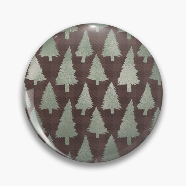 Item preview, Aspen Flannel Teal Pine Trees designed and sold by storyboxdesigns.
