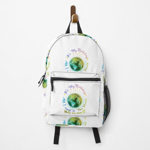 Item preview, Its my Birthday lets save Earth  New Year resolutions to Change your Nature White edition  designed and sold by SpArtk.