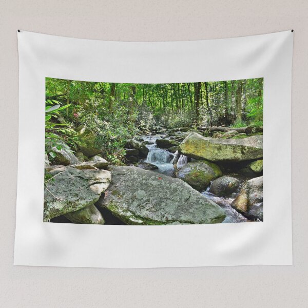 Item preview, Great Smoky Mountains Roaring Fork Stream designed and sold by LisaWootenPhoto.