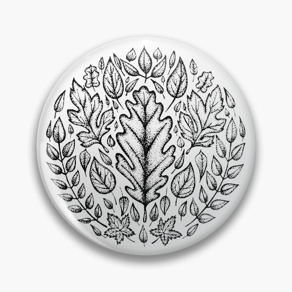 Item preview, Leaf Circle designed and sold by sombrasblancas.