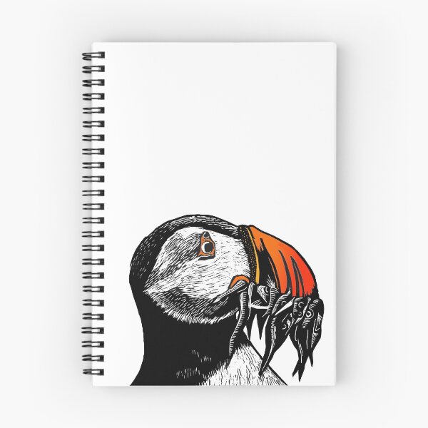 Item preview, Puffin head designed and sold by SubmergeArt.