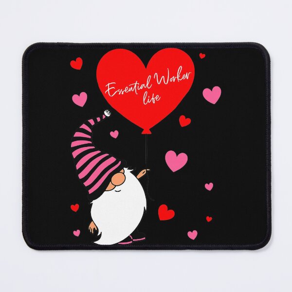 Item preview, Essential Worker Life Valentine Gnome Nurse Valentine's Day designed and sold by RudyAlba.