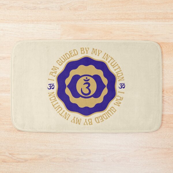 Item preview, I AM GUIDED BY MY INTUITION, AJNA THIRD EYE CHAKRA AFFIRMATION designed and sold by Mercurial Merkaba.