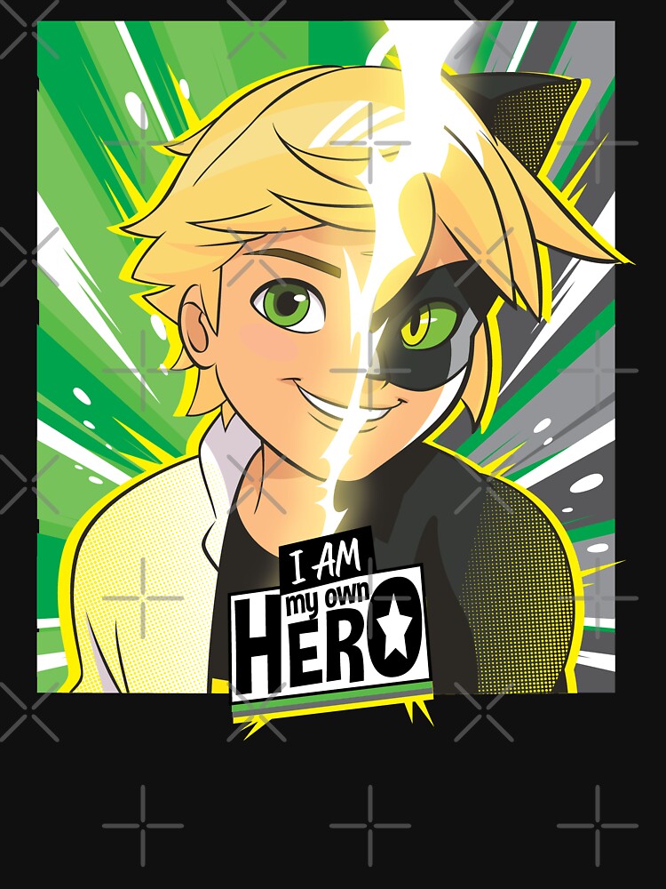 Adrien/Cat Noir as an ANIME character(Fanart is NOT mine..)