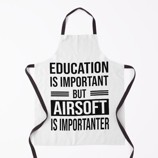 Item preview, Education Is Important But AIRSOFT Is Importanter - Funny AIRSOFT designed and sold by YukiShop.