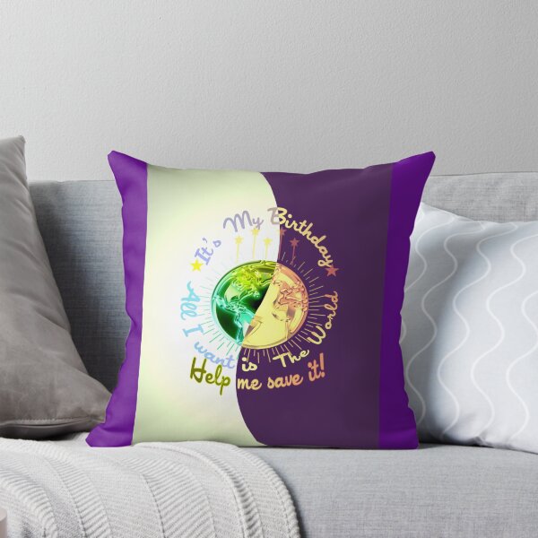 Item preview, Its my Birthday lets save Earth  New Year resolutions to Change your Nature Bort edition  designed and sold by SpArtk.