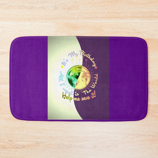Item preview, Its my Birthday lets save Earth  New Year resolutions to Change your Nature Bort edition  designed and sold by SpArtk.