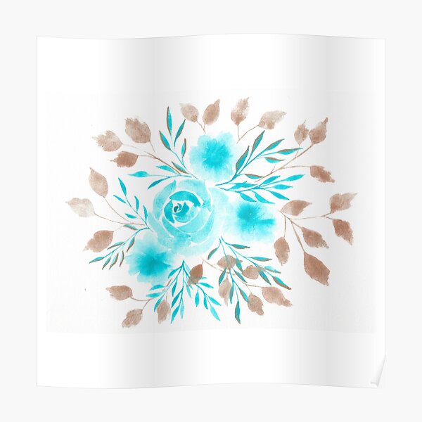 Blue Poster
