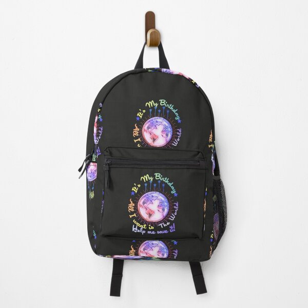 Item preview, Its my Birthday lets save Earth New Year resolutions to Change your Nature Black edition designed and sold by SpArtk.
