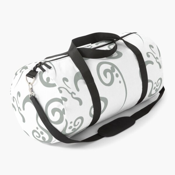 Item preview, Gray and White Butterfly and Scroll Pattern Pairs DE 2022 Trending Color Casting Shadow DE6291 designed and sold by ColorOfTheYears.
