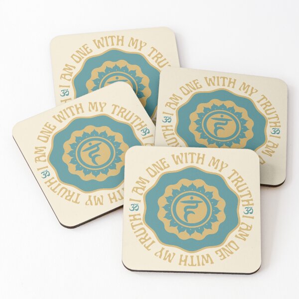 Item preview, I AM ONE WITH MY TRUTH, VISHUDDHA THROAT CHAKRA AFFIRMATION designed and sold by Mercurial Merkaba.