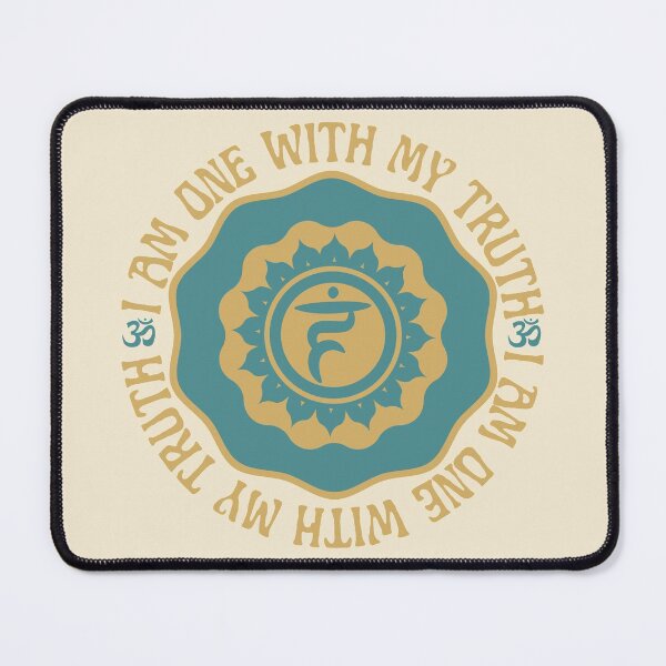 Item preview, I AM ONE WITH MY TRUTH, VISHUDDHA THROAT CHAKRA AFFIRMATION designed and sold by Mercurial Merkaba.