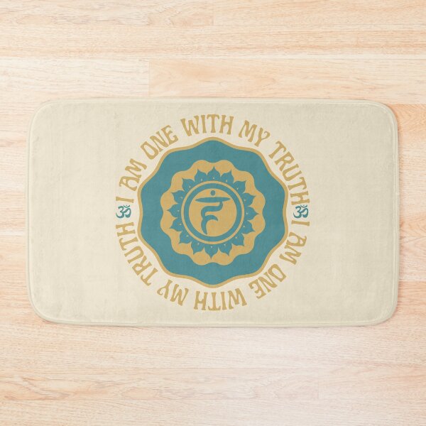 Item preview, I AM ONE WITH MY TRUTH, VISHUDDHA THROAT CHAKRA AFFIRMATION designed and sold by Mercurial Merkaba.