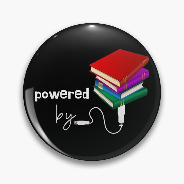Item preview, Powered by Books designed and sold by leBoosh-Designs.