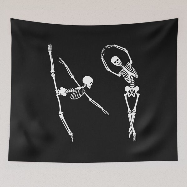 Item preview, Skeletons Doing Ballet-The Bone Ballet-Skeleton-Ballet-Funny Ballet-Ballet Girl designed and sold by SighFly52.