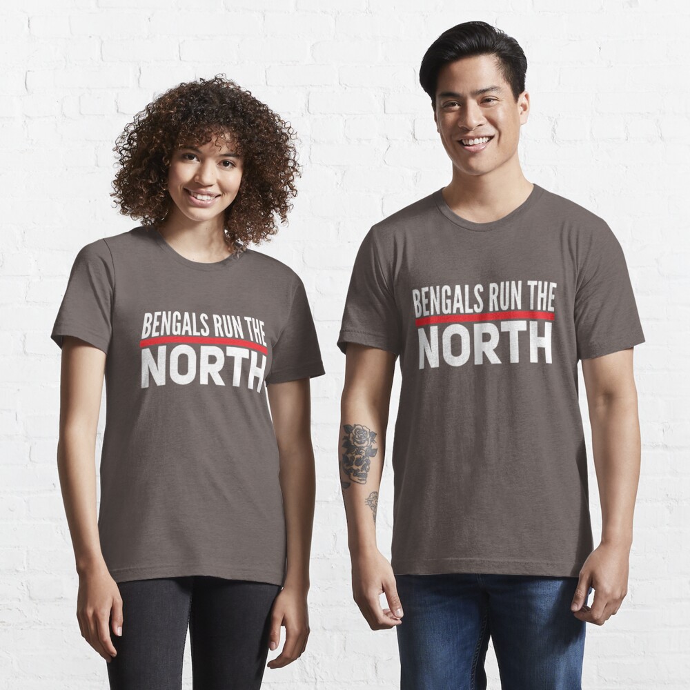 Unique Stylistic Tee Bengals Run The North T-Shirt Sport Grey XL