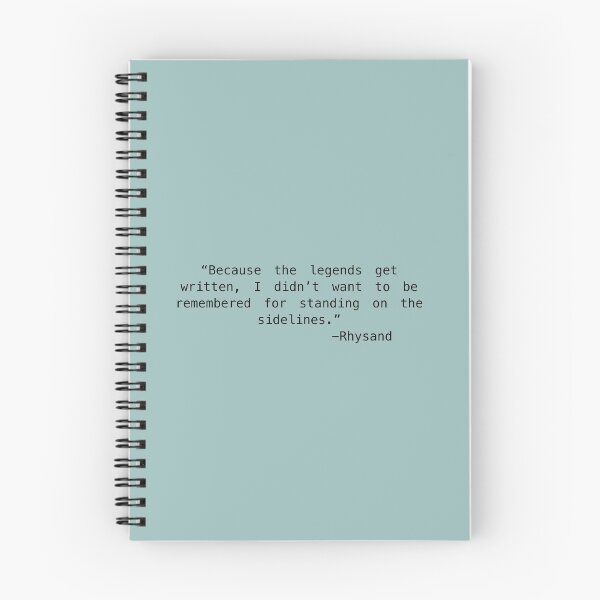 Item preview, Acotar Book quote Rhysand  designed and sold by Artbymanu.