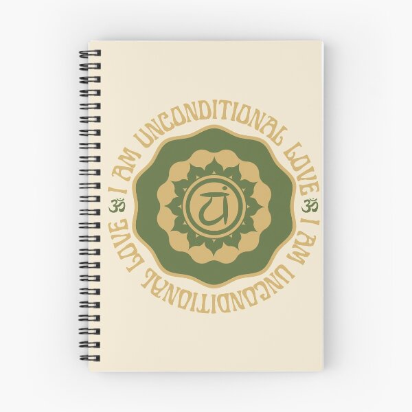 Item preview, I AM UNCONDITIONAL LOVE, ANAHATA HEART CHAKRA AFFIRMATION designed and sold by Mercurial Merkaba.