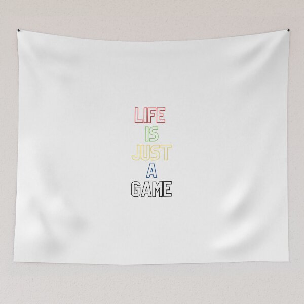 Item preview, Life is just a game designed and sold by IvekDesigns.