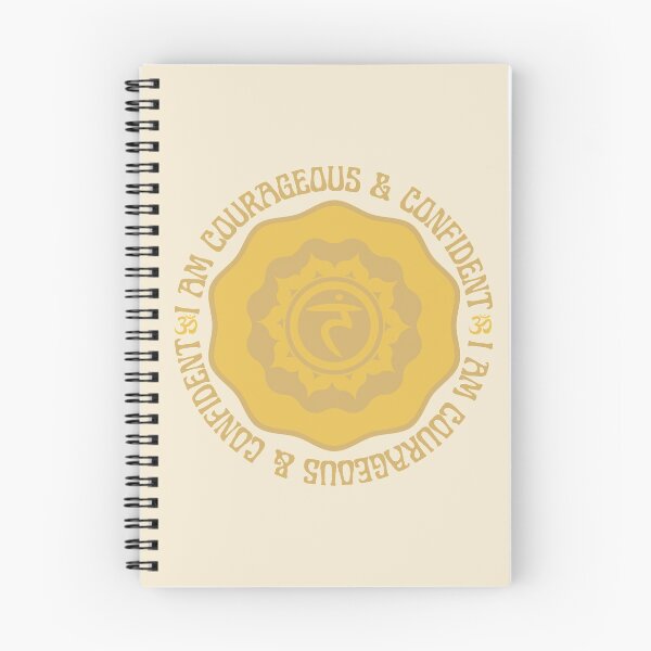 Item preview, I AM COURAGEOUS AND CONFIDENT, MANIPURA SOLAR PLEXUS CHAKRA AFFIRMATION designed and sold by Mercurial Merkaba.
