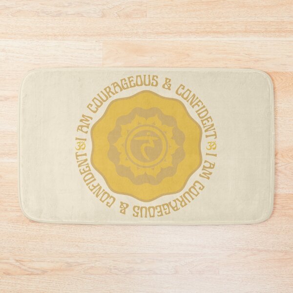 Item preview, I AM COURAGEOUS AND CONFIDENT, MANIPURA SOLAR PLEXUS CHAKRA AFFIRMATION designed and sold by Mercurial Merkaba.